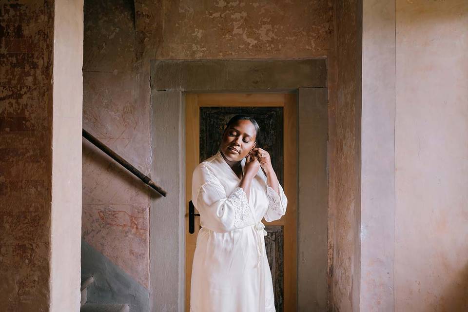 Photoshoot with the bride