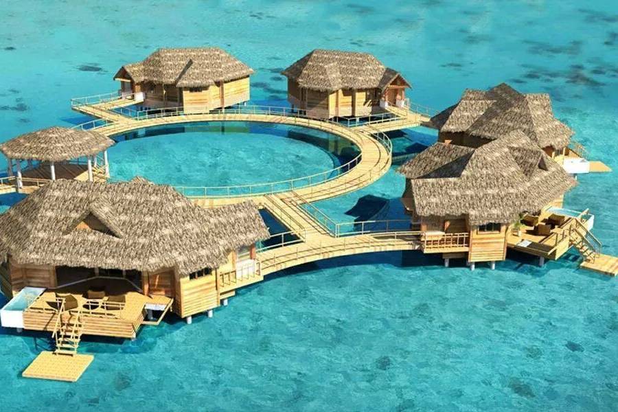 Water bungalows