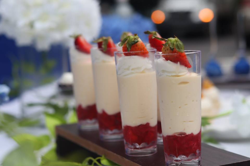 White Chocolate and Strawberry