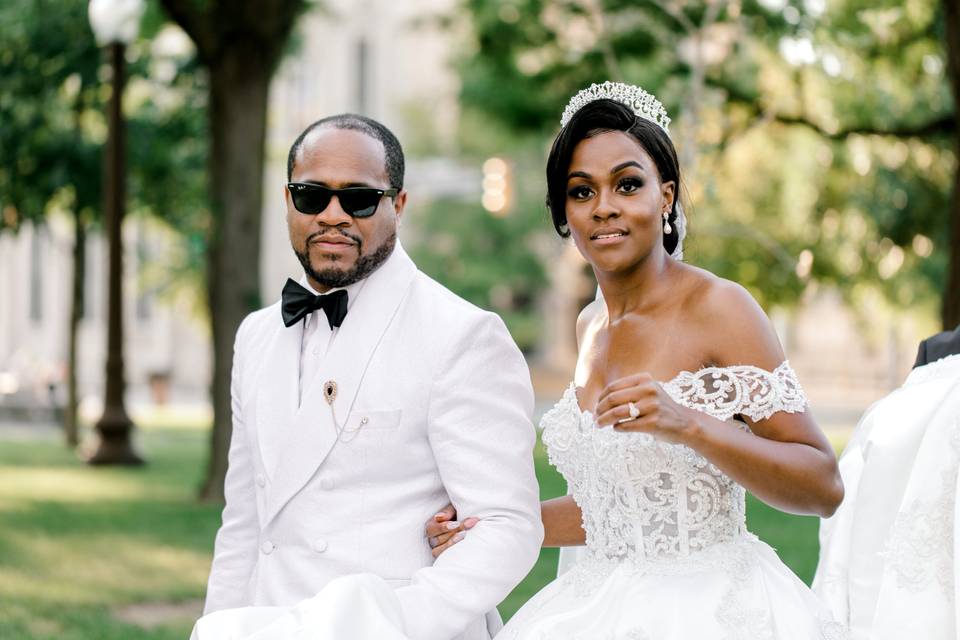 Stunning Bride & Groom