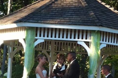 Gazebo wedding