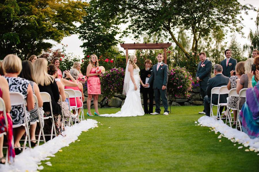 Outdoor wedding