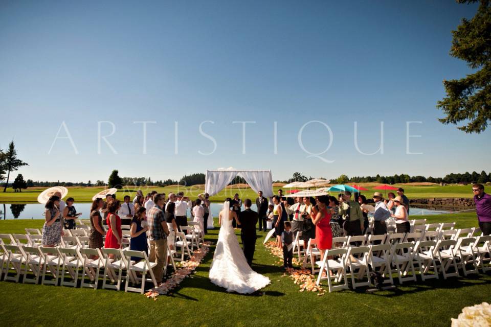 Wedding procession