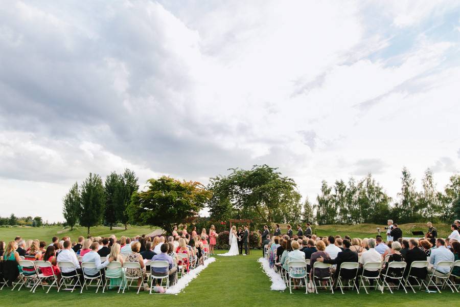 Outdoor wedding