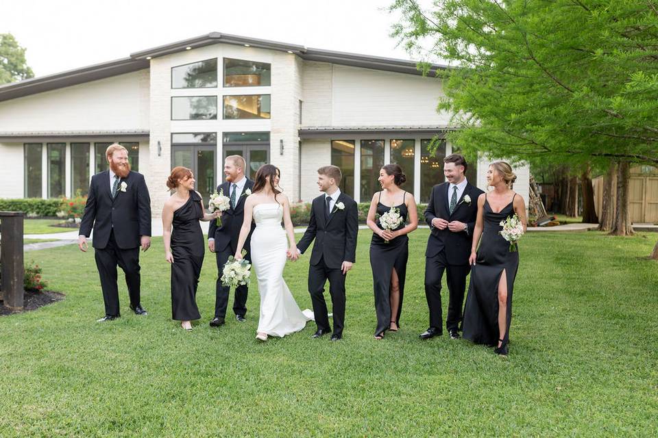 Black & White Wedding