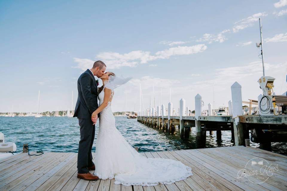 Dockside Couple