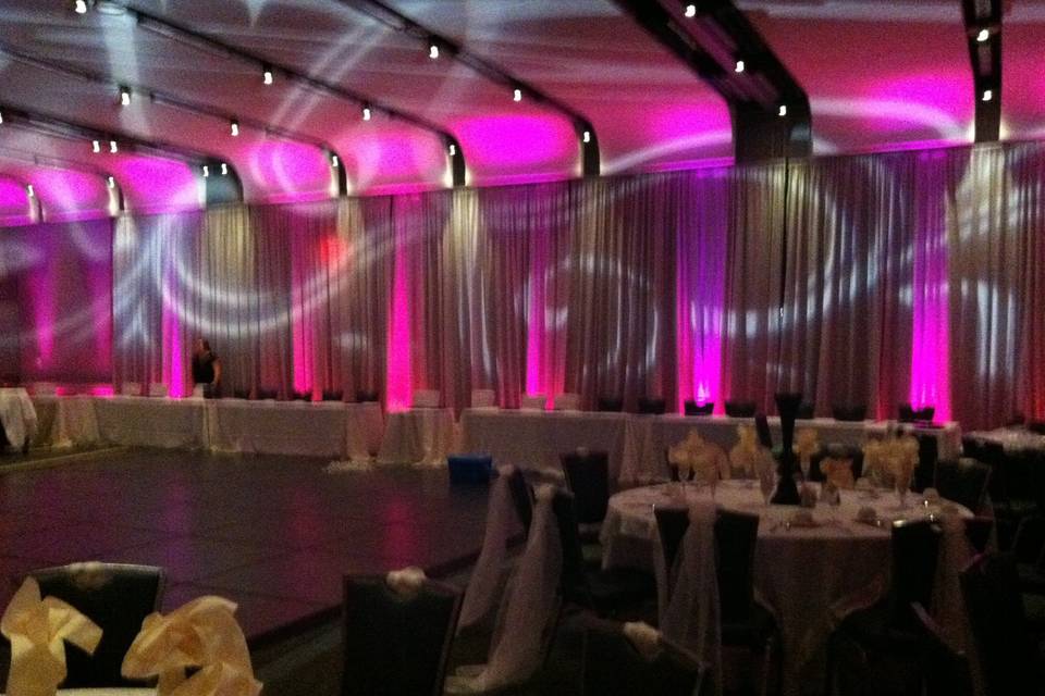 Wedding Reception Lighting, Virginia Beach, Virginia