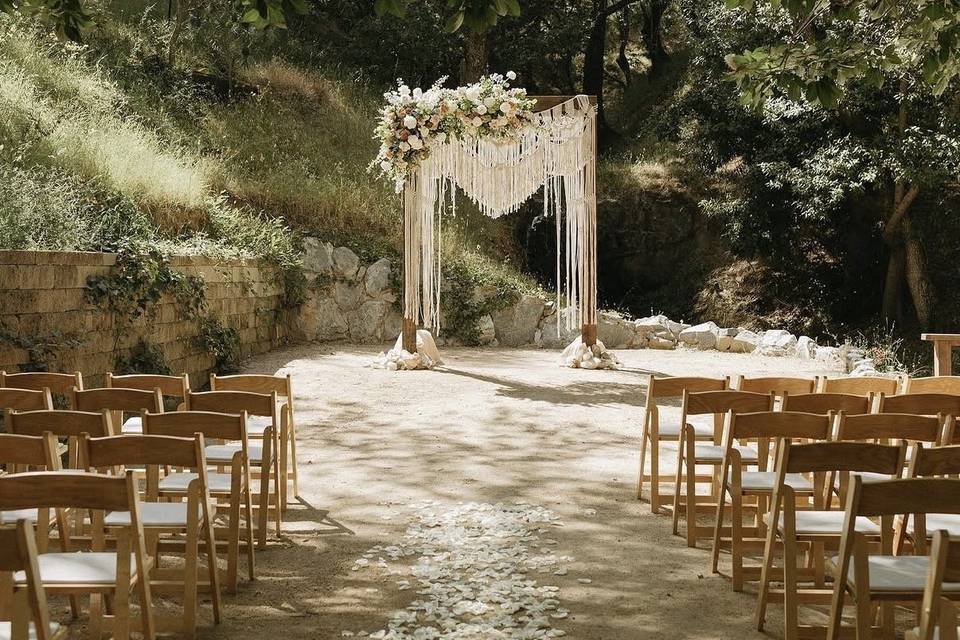 Boho arch
