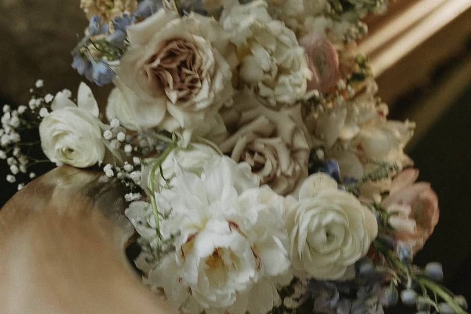 Soft vintage florals