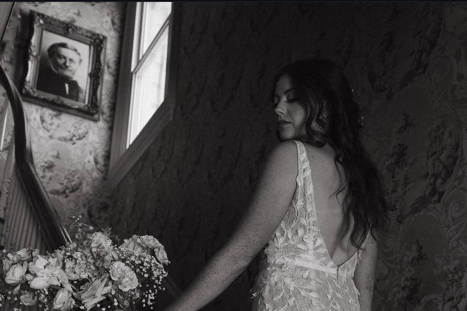 Black and white moment