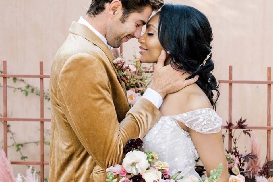 Romantic moment