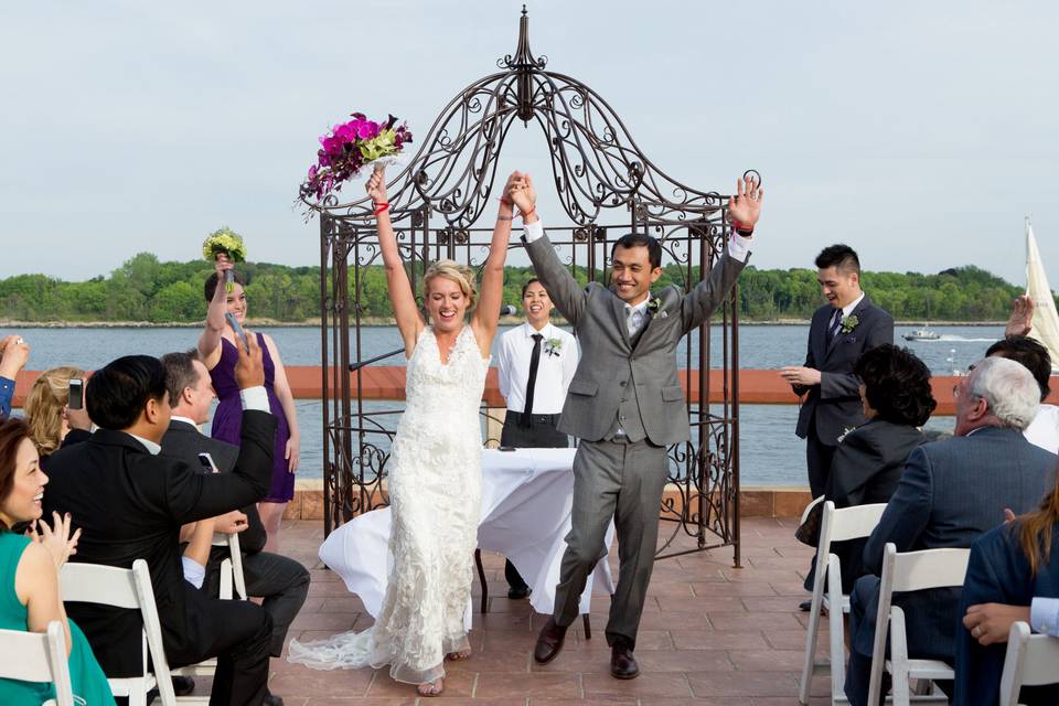 Walking down the aisle