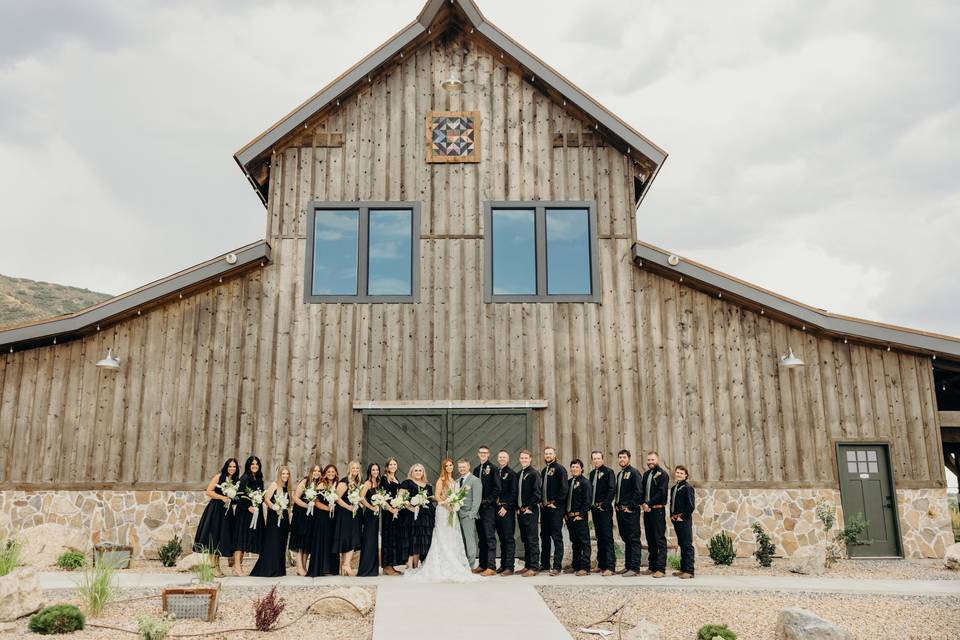 The barn