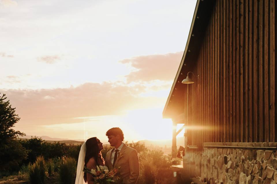 The barn