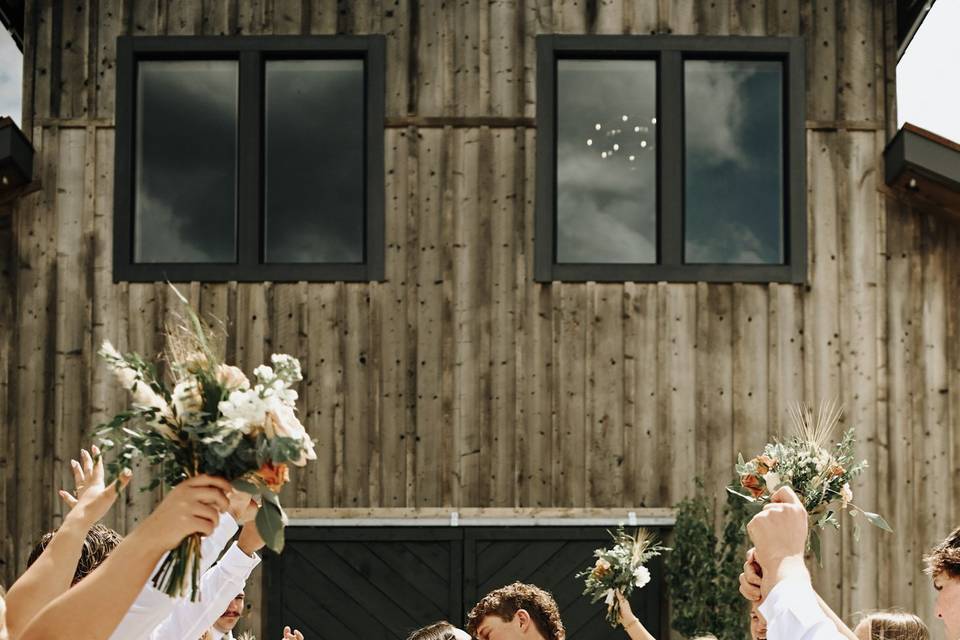 The barn