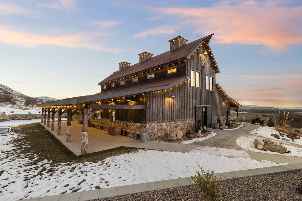 The barn