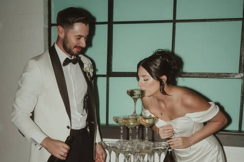 Champagne Tower