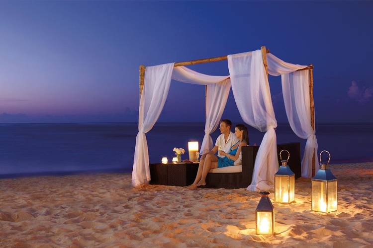 Night time romance