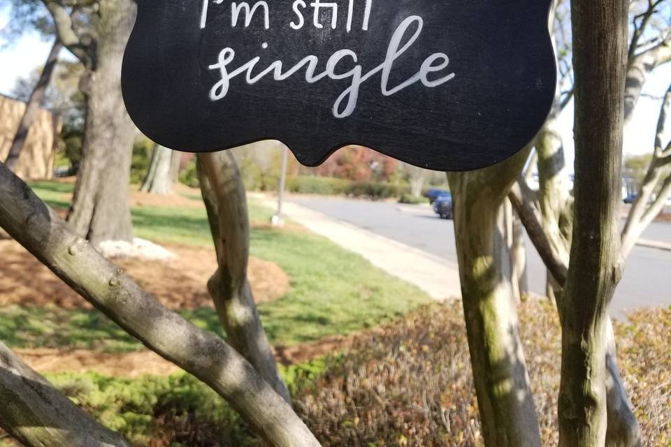 Ring Bearer Sign