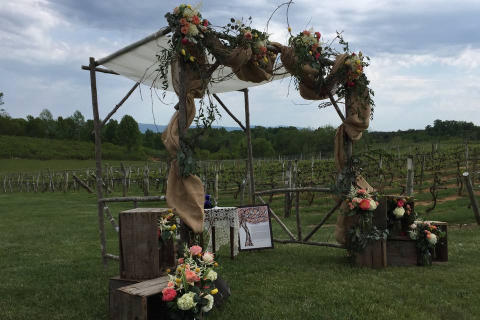 Wedding arbor