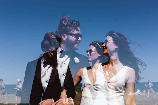 Double exposure in Chicago