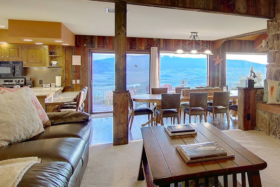 Lodge Living Room View
