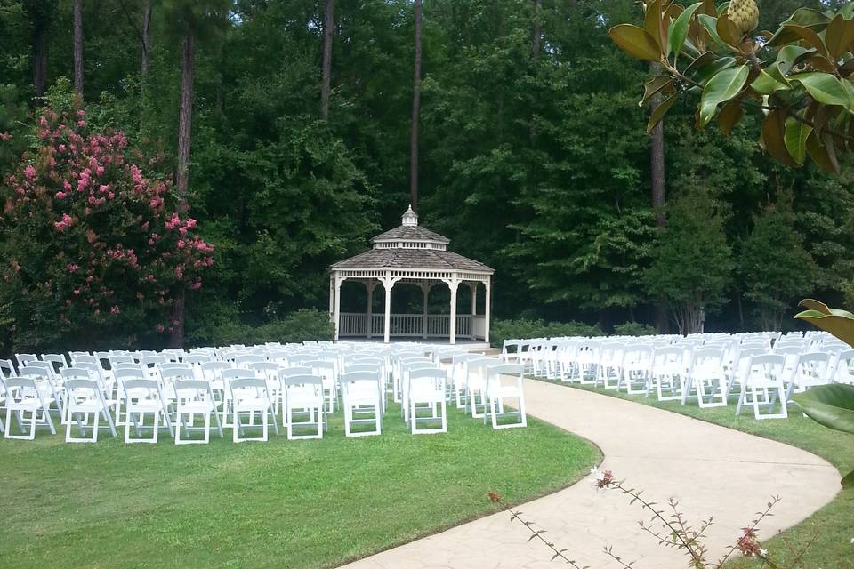 Gazebo with Chairs