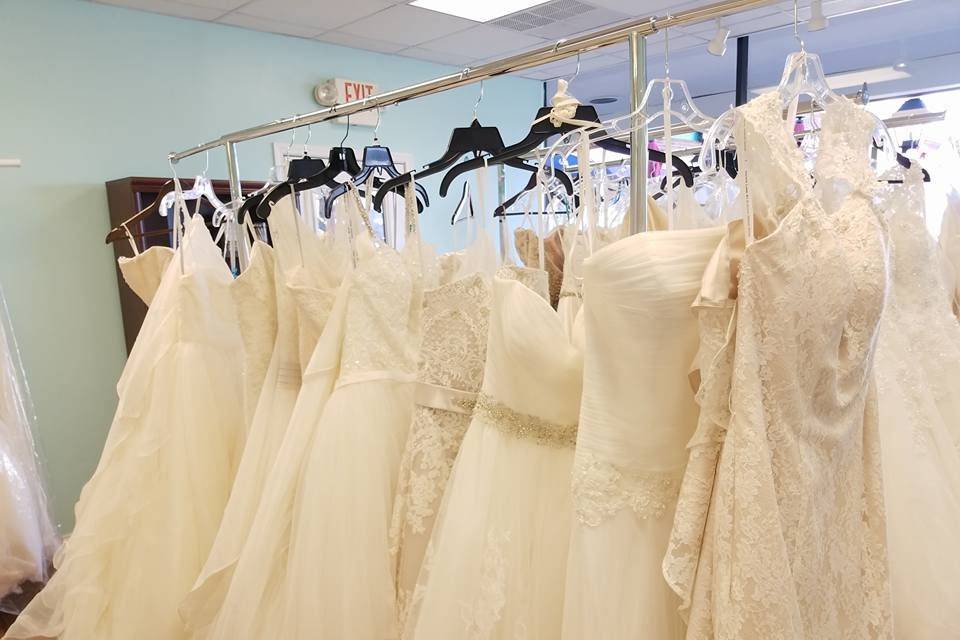 Wedding dress selection