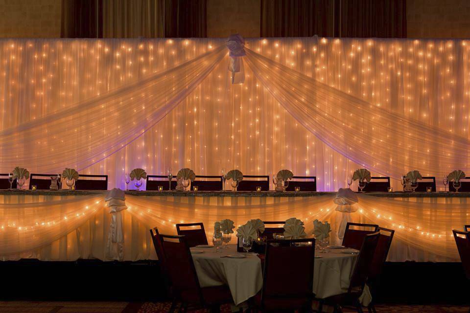 Lighted Backdrop