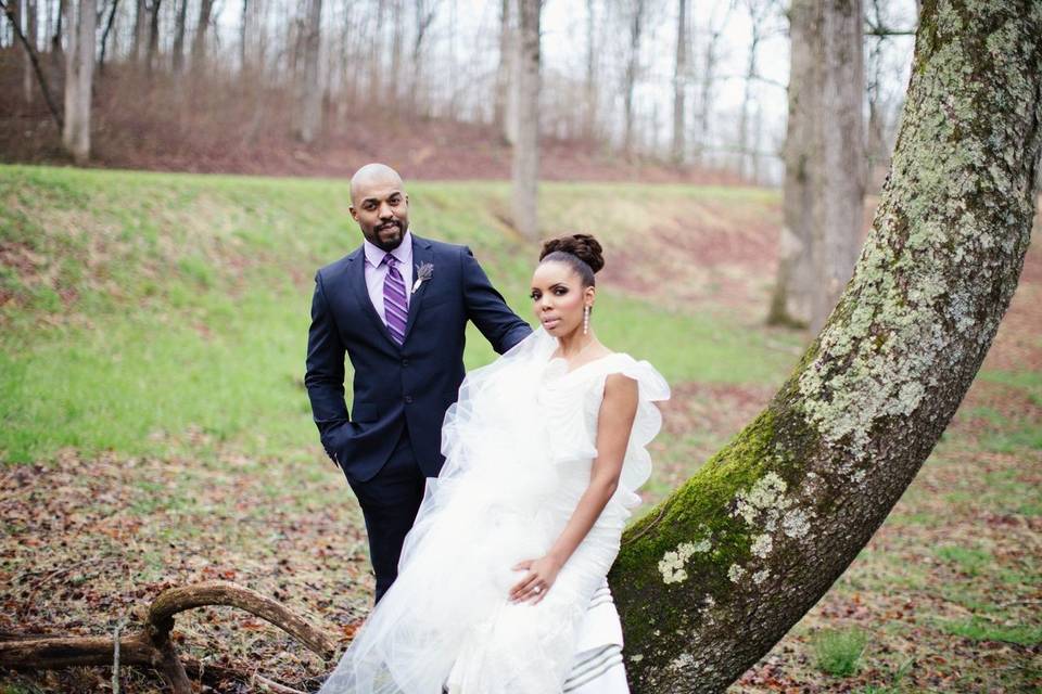 Bride and groom