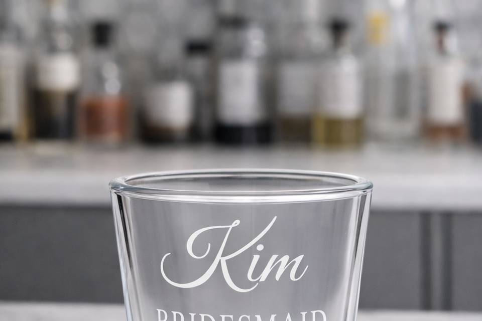 Bridesmaid Shot Glass