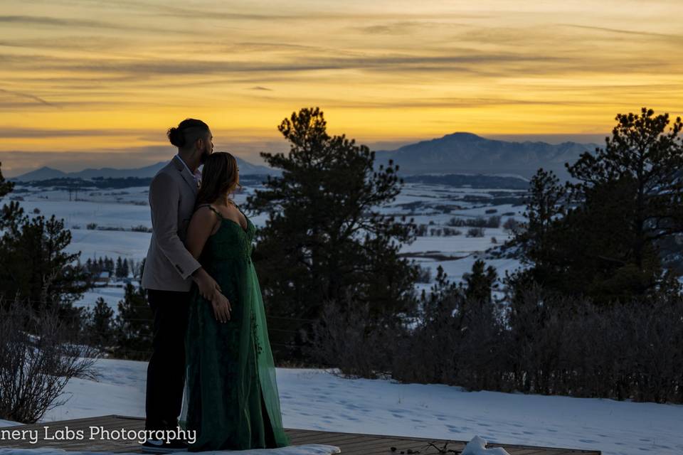 Couple Sunset Portrait