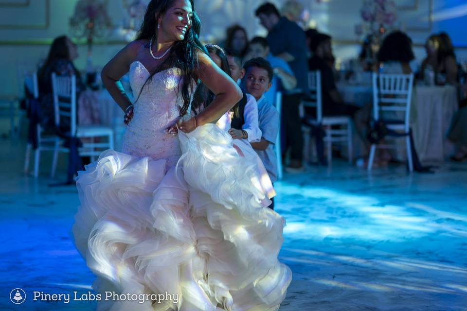 Bride Dancing