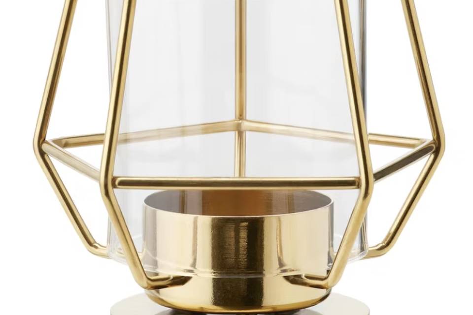 Golden Tea light Holder