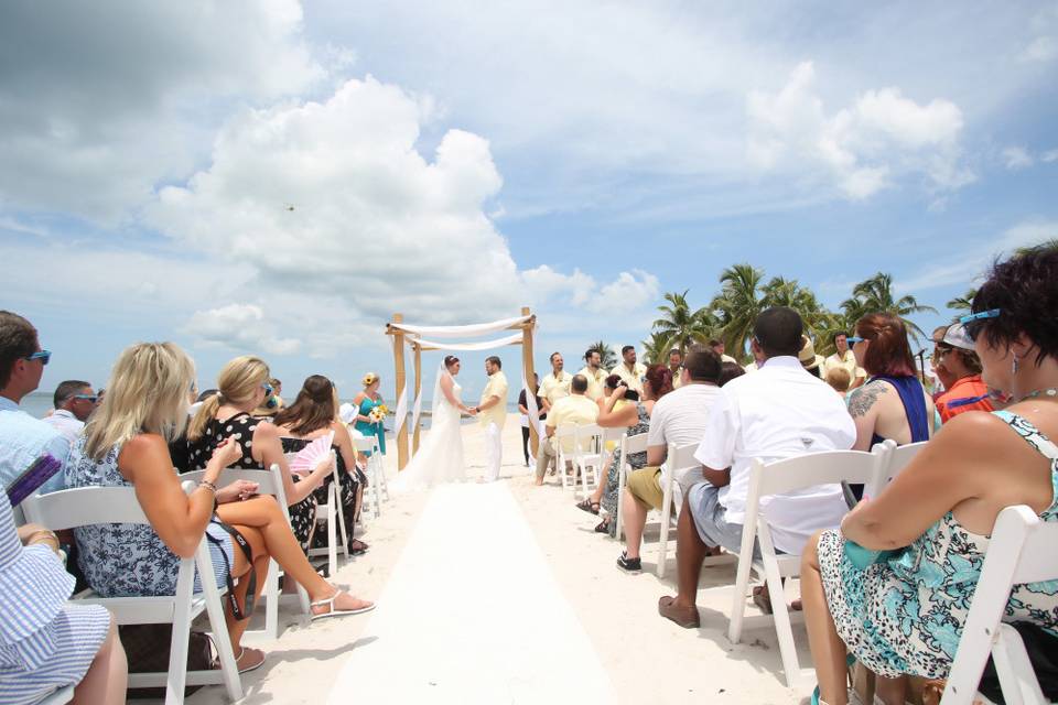 Beach wedding