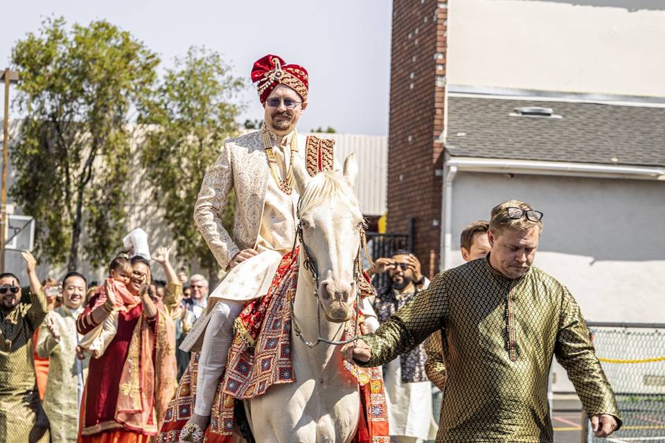 The ceremony with