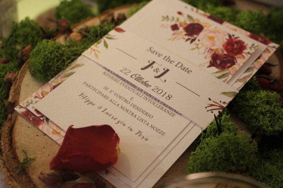 Enchanted forest invitation