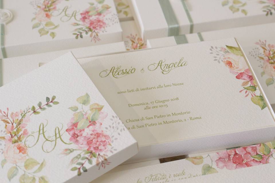 Secret Garden Boxed Invitation