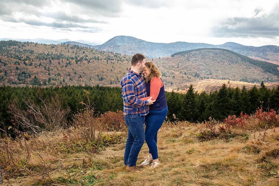 Fall Mountain Engagement