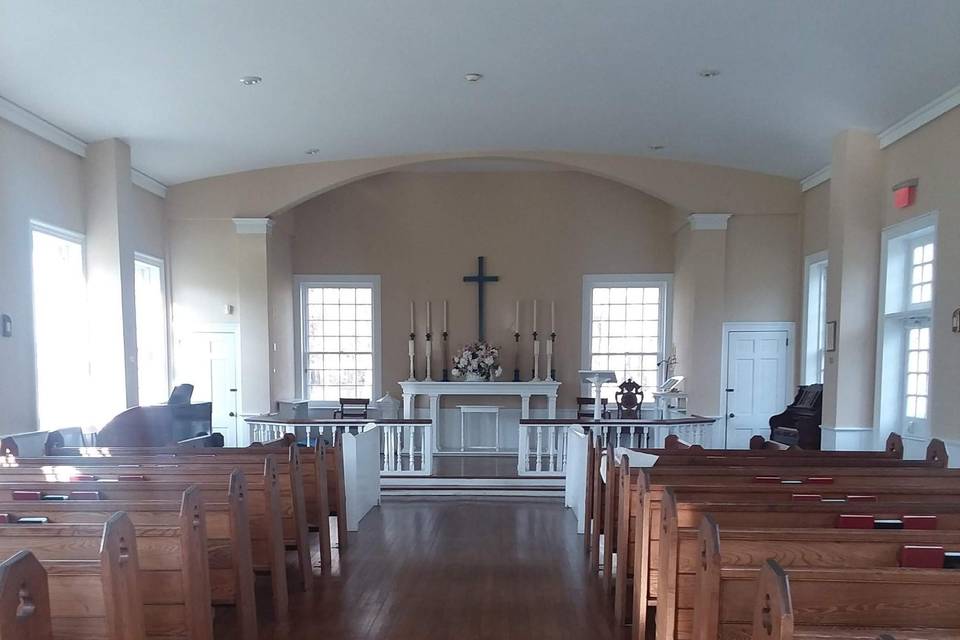 Inside Allaire Chapel