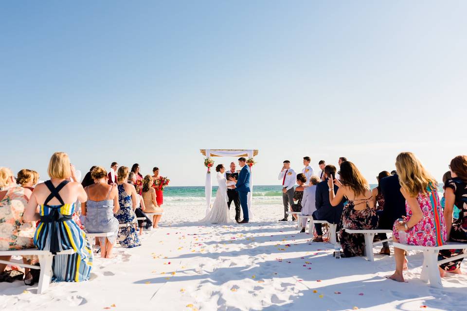 Ask us about Beach Ceremonies!