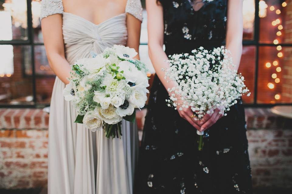 baby breath bouquet in Highland, CA