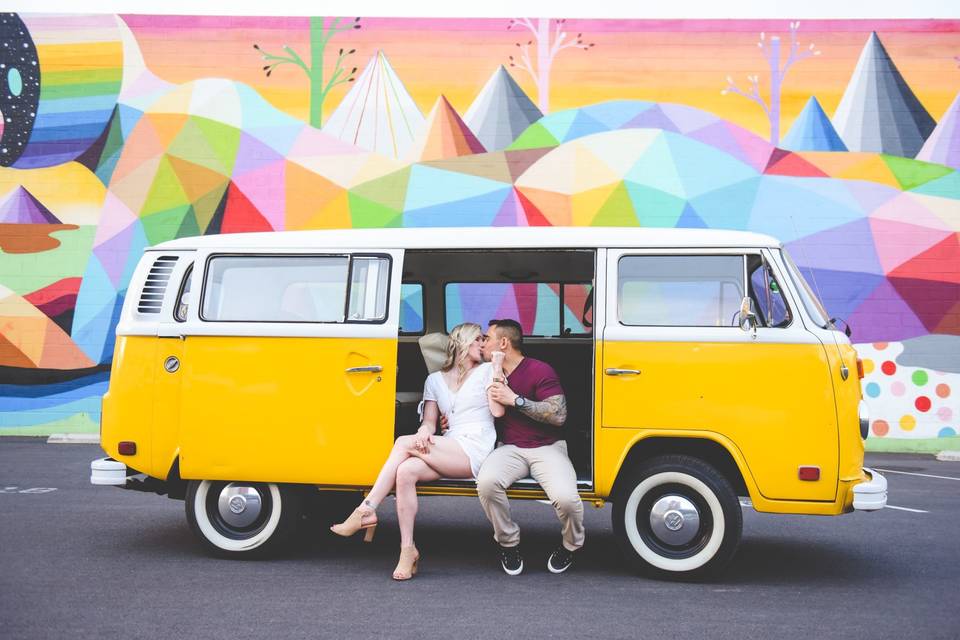 Vegas Wedding Bus