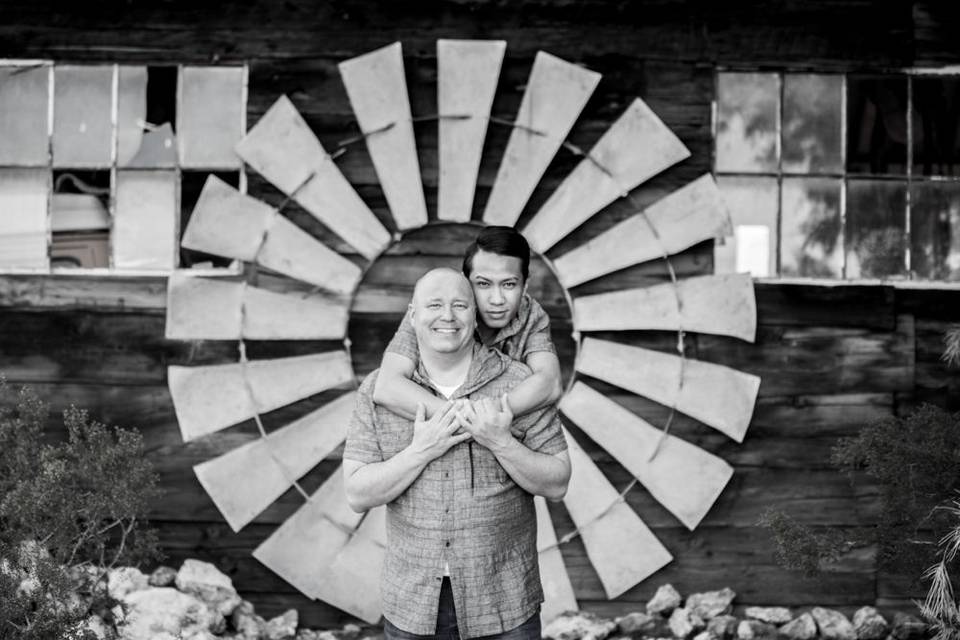 Mark & Scotts Engagement Shoot at the El Dorado Ghost Town outside of Las Vegas