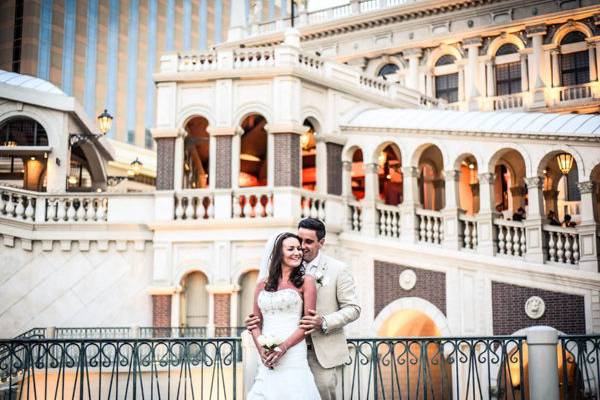 Las Vegas Strip Wedding and Engagement Photoshoot