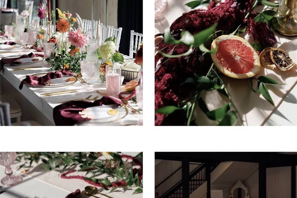A beautiful table scape