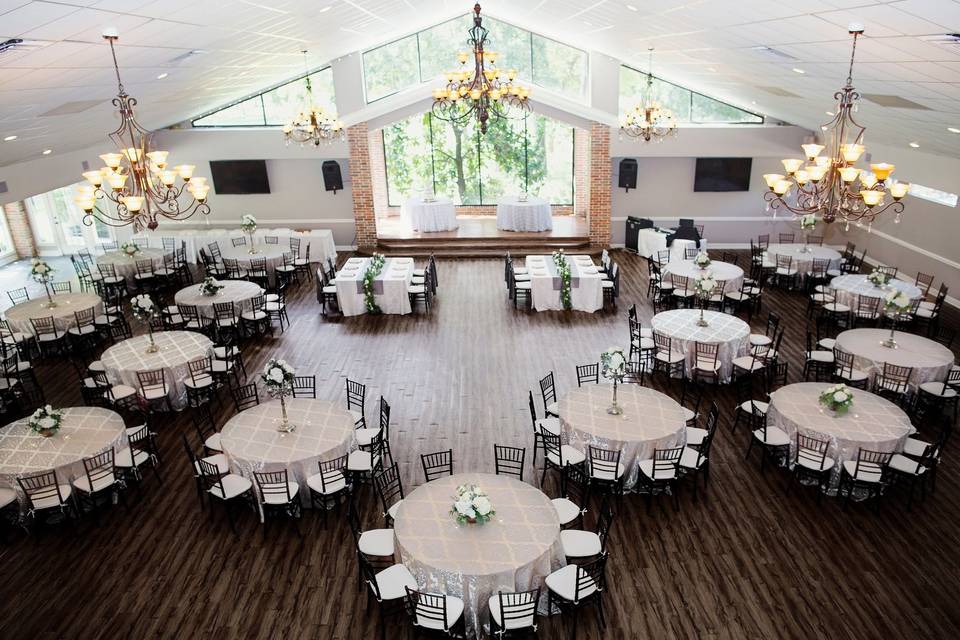 Large reception space