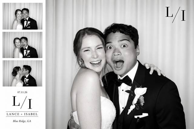 Glam Black & White Wedding Boo