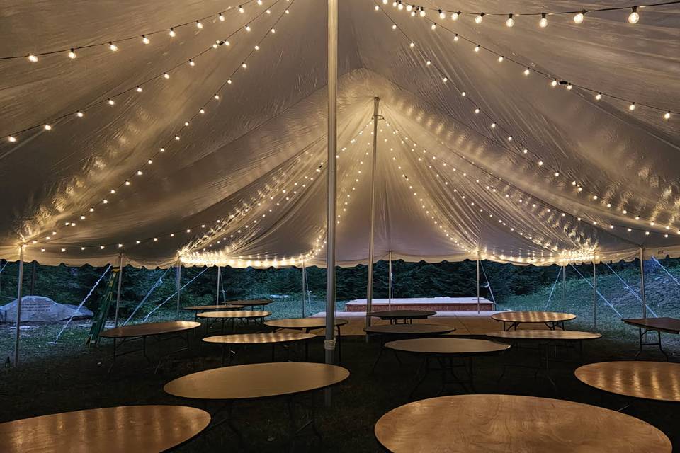 40x60 Sunburst w/ tables