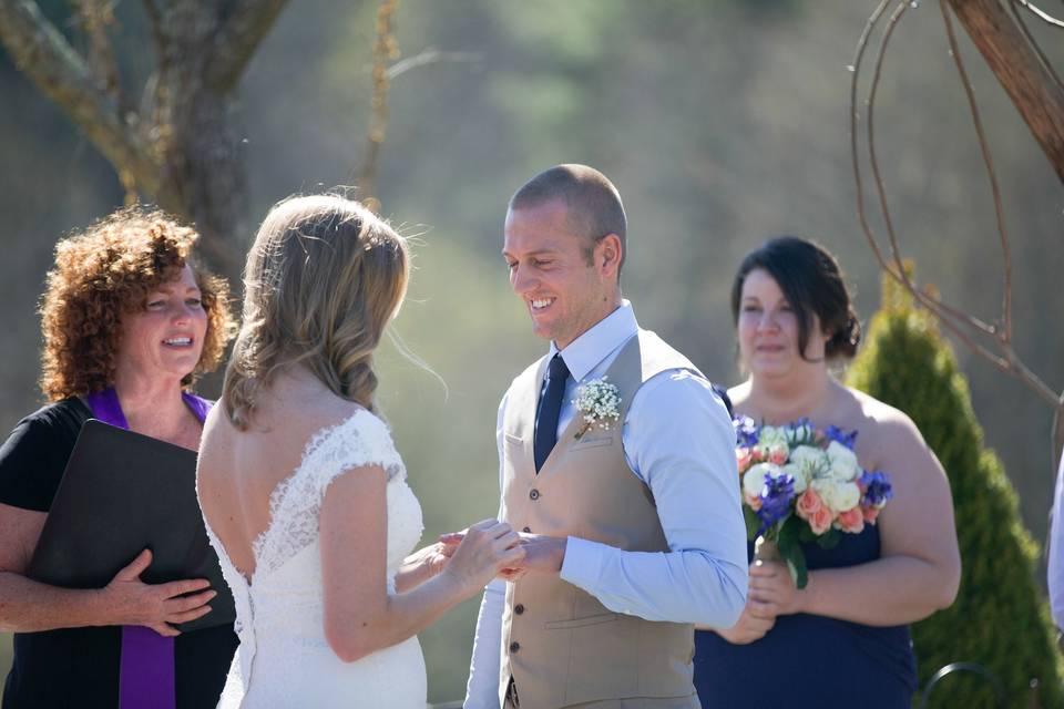 Wedding in Cashiers, NC